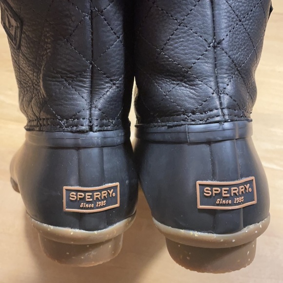 Sperry Saltwater Winter Lux Duck Boot Sz 8 - Picture 7 of 14